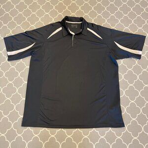 Hartwell Coretech gray polo shirt.